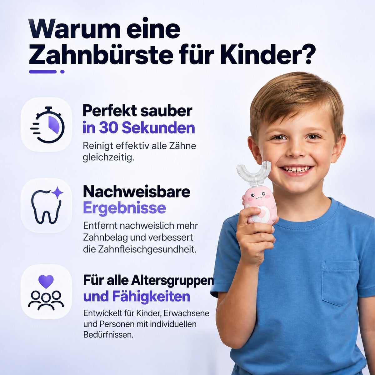 SmileClear One Kinderzahnbürste